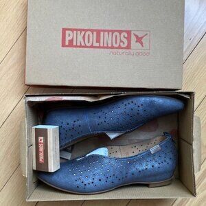 New in a Box Pikolinos La Marina Nautica Flats, Size 39 (US 8.5)